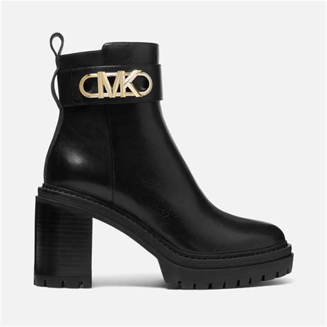 michael kors stiefeln|michael kors leather platform boots.